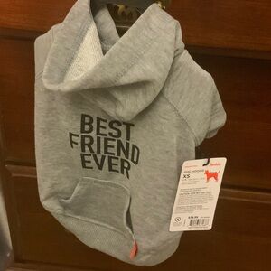 Gray Dog Hoodie - Best Friend Ever